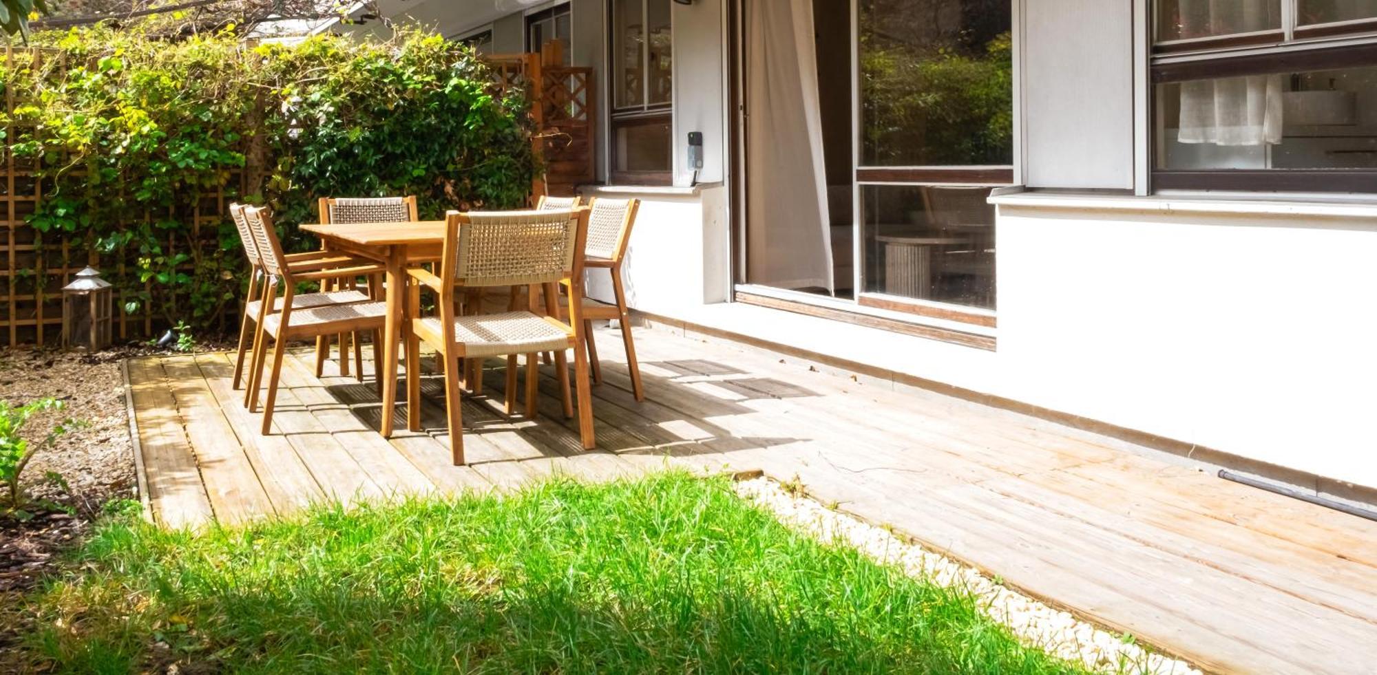 Appart With Garden - 15 Min From Eiffel Tower Boulogne-Billancourt Exterior foto